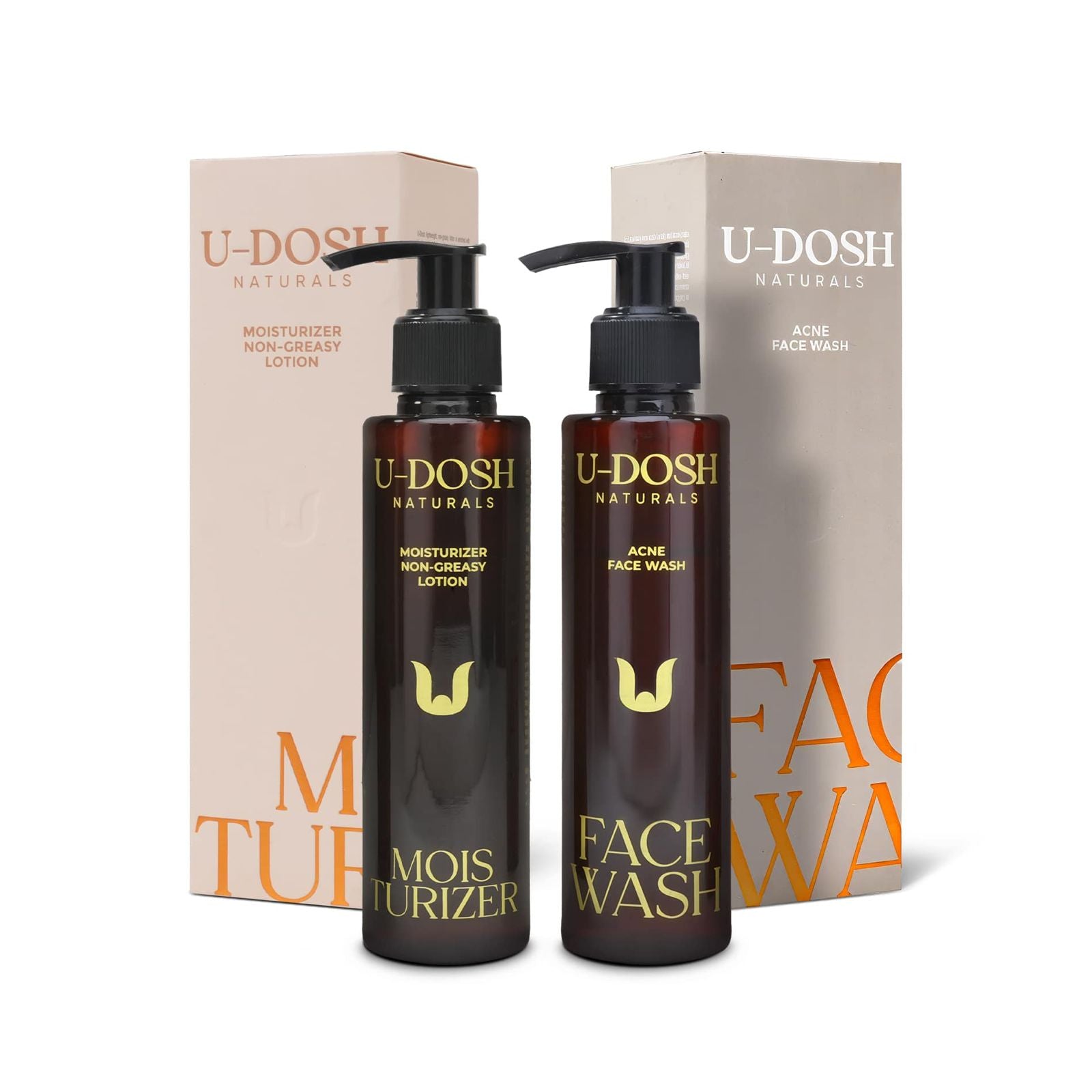 Moisturizer Lotion x Acne Face Wash